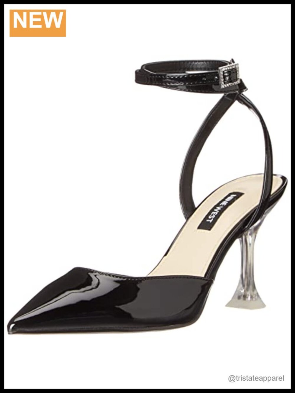 Nine West Harlowe3 Pointed Toe Stiletto Pump Faux Leather